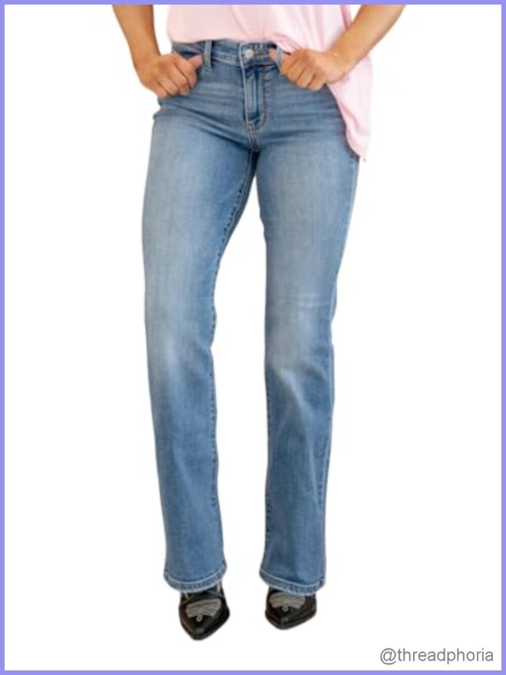 Judy Blue Mid Rise Vintage Bootcut Jeans Size 27